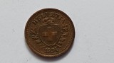 Elvetia-1 Rappen 1934 B