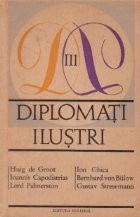 Diplomati ilustri, Volumul al III-lea
