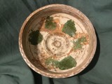 Arta si Traditie - Farfurie / Blid / Strachina / Castron de Horezu jud Valcea ceramica utilitara mijlocul sec XX !
