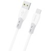 Cablu Date si Incarcare USB-A - USB-C Dudao L25ST, 100W, 1m, Alb