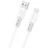 Cablu Date si Incarcare USB-A - USB-C Dudao L25ST, 100W, 1m, Alb
