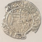 Ungaria 1 Denar Argint 1615 Matthias II - Moneda Veche Argint