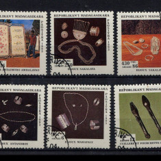 MADAGASCAR , MALAGASY 1993 - TRADITII , MESTESUGURI ,TIMBRE STAMPILATE