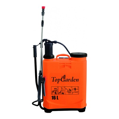 Vermorel Top Garden, 16 l, extensie inox, Portocaliu foto