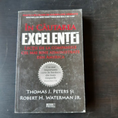 In cautarea excelentei , Thomas J. Peters foto