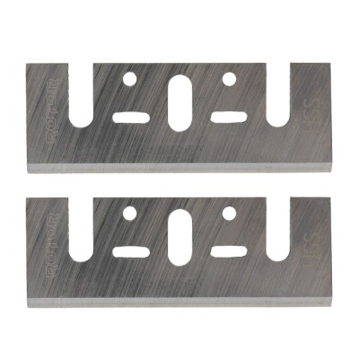 Lama pentru rindea electrica 82 mm, set 2 bucati ROTOR Innovative ReliableTools foto