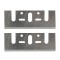 Lama pentru rindea electrica 82 mm, set 2 bucati ROTOR Innovative ReliableTools