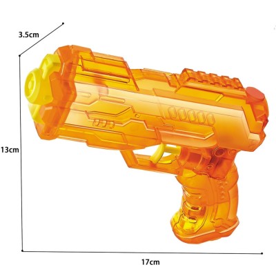 Pistol cu apa, flippy, manual, din pp, 23 x 16 x 4 cm, 250 ml, portocaliu foto