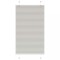 vidaXL Jaluzea plisată gri deschis 80x100cm Lățime țesătură 79,4 cm 4015326