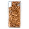 Husa TPU OEM Liquid Sparkle pentru Huawei Y5p, Aurie