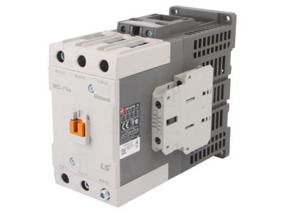 Contactor 3P 24VDC 75A 1A1B foto