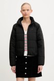 Tommy Jeans geacă culoarea negru, de iarna, DW0DW20958