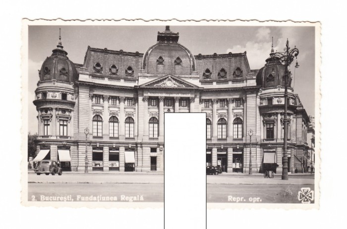 CP Bucuresti - Fundatiunea regala, interbelica, animata, necirculata