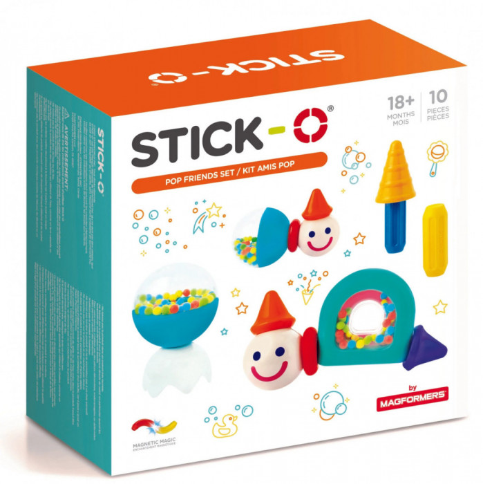 Joc cu magneti Stick-O - Prieteni POP