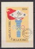 ROMANIA 1964 LP 590 J.O. TOKYO COLITA STAMPILATA