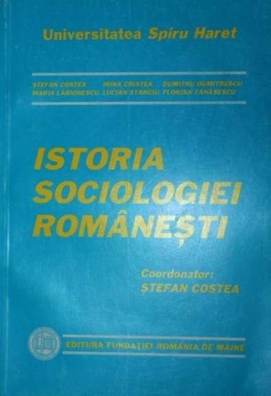 ISTORIA SOCIOLOGIEI ROMANESTI