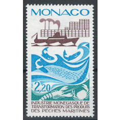 Monaco 1985 Mi 1720 MNH - Industrie și tehnologie: industria pescuitului