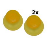 2 x Analog Thumbsticks Cap pentru Controller PS2 PS3-Culoare Galben