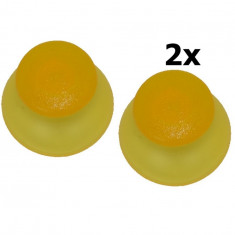 2 x Analog Thumbsticks Cap pentru Controller PS2 PS3-Culoare Galben