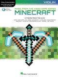 Minecraft - Music from the Video Game Series Violin Play-Along Book/Online Audio