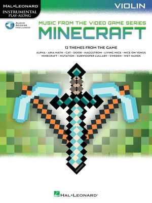 Minecraft - Music from the Video Game Series Violin Play-Along Book/Online Audio foto