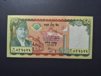 NEPAL 50 RUPII 2005 UNC foto