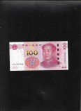 China 100 yuan 2015 seria21940 unc