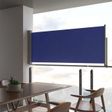 Gossi copertina laterala retractabila terasa, albastru, 100x300 cm