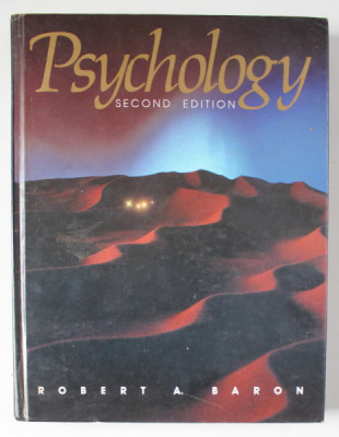 PSYCHOLOGY , by ROBERT A. BARON , 1992 foto