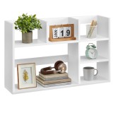 Cumpara ieftin Biblioteca Vasagle, Alb, LBC815W14, 80 x 20 x 50 cm