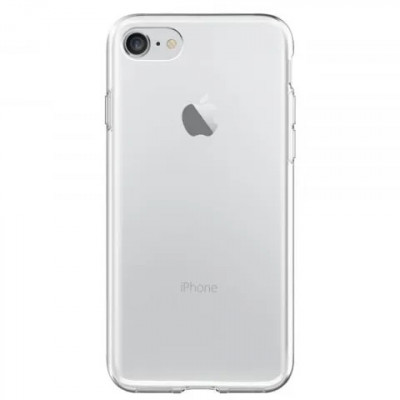 Husa silicon iPhone 7 8 SE 2 SE 3 Spigen LC Transparent foto