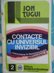 Contacte cu universul invizibil-Ion Tugui-ed.Moldinformbusiness 1993 foto