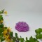 Lumanare Parfumata Mov , Forma de Floare Design Inedit