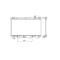 Radiator racire Toyota Camry, 08.2001-12.2005 Motor 3, 0 V6 137kw Benzina, tip climatizare Cu/fara AC, cutie automata, diametru intrare/iesire 34/34m