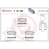 Placute frana Hyundai Ix55 09.06-12.14; Kia Sorento 3 (Um) 01.15-02.23, Spate, BREMBO