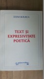 Text si expresivitate poetica- Doina Butiurca