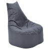Puf Bean Bag Impermeabil PAKKETO Norm Pro Gri 80x65x65 cm, Poliester, Interior/Exterior