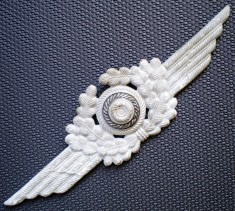 M.117 GERMANIA WWII EMBLEMA COIFURA INSIGNA MILITARA CUC SAPCA CASCHETA AVIATIE