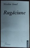 Cumpara ieftin NICOLAE IONEL-RUGACIUNE/VERSURI1996/pref.parintele CLEMENT/bloc de file desprins