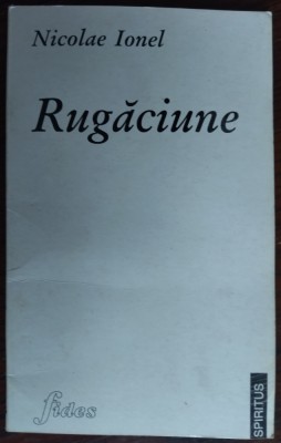 NICOLAE IONEL-RUGACIUNE/VERSURI1996/pref.parintele CLEMENT/bloc de file desprins foto
