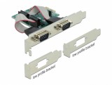 PCI Express la 2 x Serial RS-232, Delock 90007
