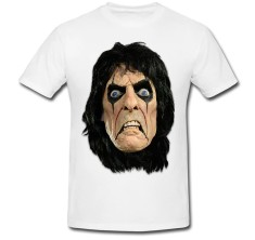Tricou &amp;quot; Alice Cooper mask &amp;quot; foto
