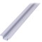 Profil LED Alb &icirc;ncastrat, 1m