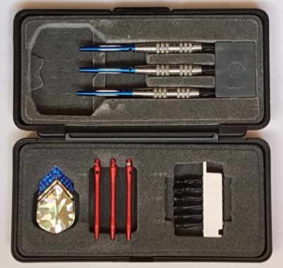 set 3 Sageti darts Harrows Darts Technology SILVER ARROW 24G vintage de colectie foto