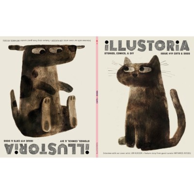 Illustoria: For Creative Kids and Their Grownups: Issue #19: Cats &amp;amp; Dogs Stories, Comics, DIY foto