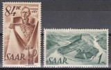 SAAR 1947 - Marshall Ney și r&acirc;ul Saar, MNH, Nestampilat