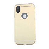 Cumpara ieftin Husa iPhone X MyStyle Elegance Luxury Oglinda Aurie Silicon, Rezistenta Soc, Praf, Zgarieturi