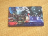 B12 45 - Card comercial - Technovideo - piesa de colectie