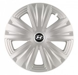 Cumpara ieftin Set 4 Capace Roti, potrivite jantelor de R16, pentru Hyundai, model glory Gri, Autohelix MSA