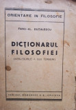 Fanu Al. Dutulescu - Dictionarul filosofiei